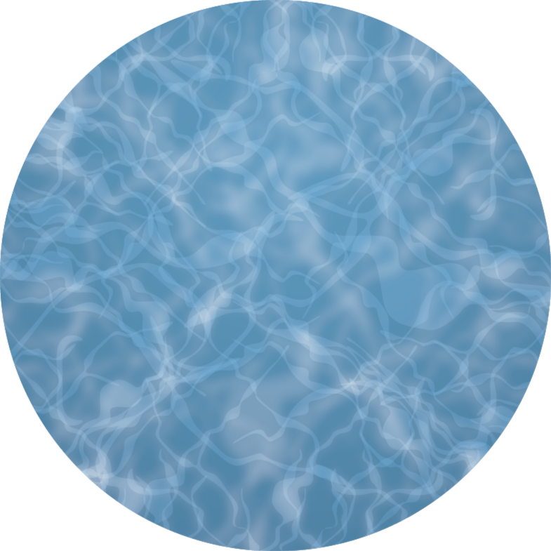 Tappeto vinile effetto marmo illusione superficie acquatica - TenStickers