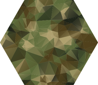 Tappeto vinile geometrico esagono con motivi geometrici - TenStickers