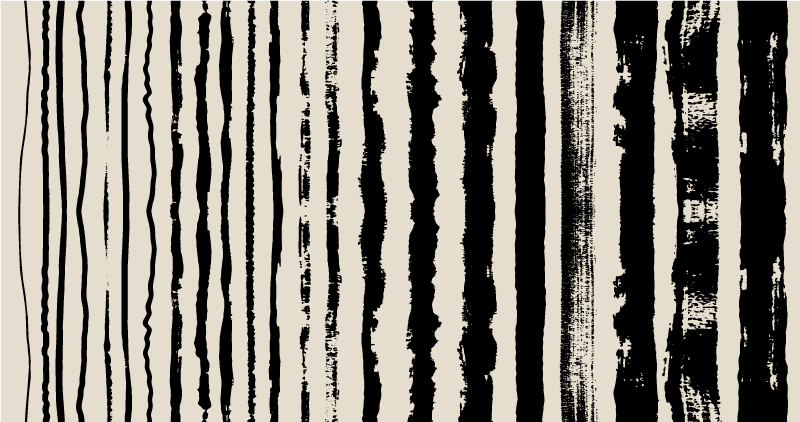 Tappeto pvc cucina monocromatico astratto - TenStickers