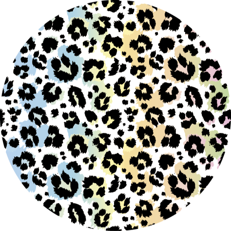 Tappeto vinile stampa animale motivo a macchie di leopardo - TenStickers