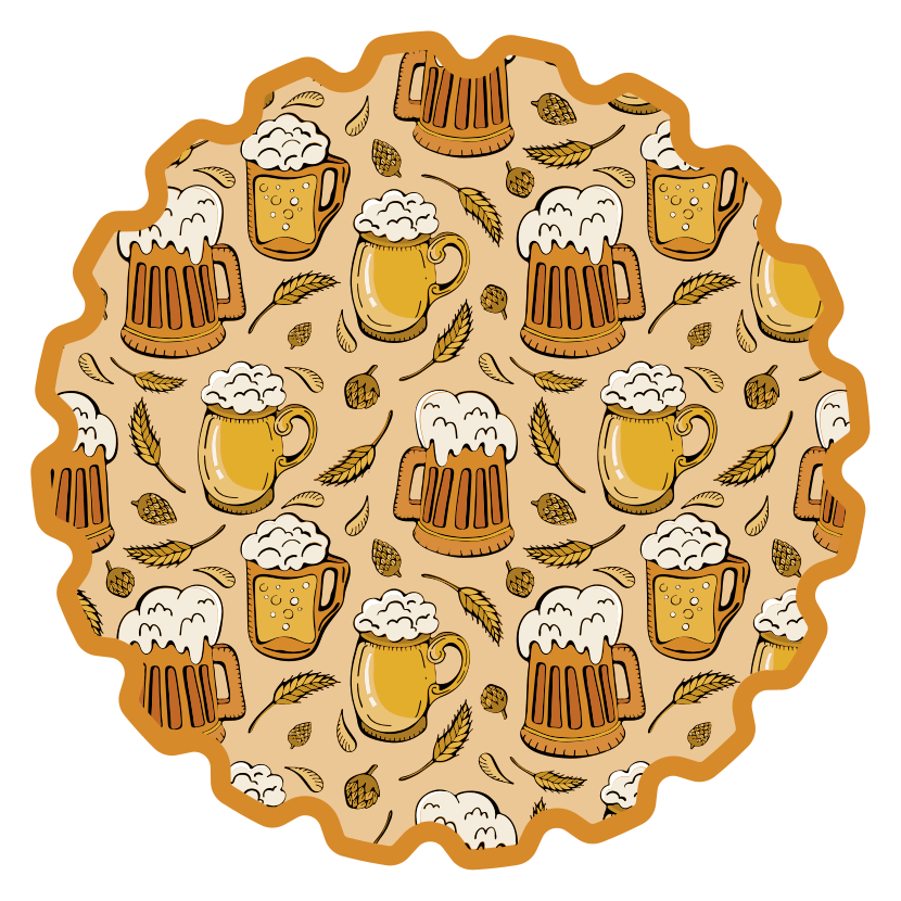 Tappeto vinile per eventi festa della birra - TenStickers