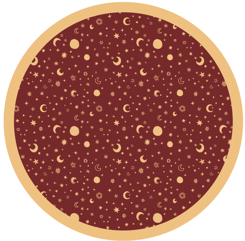 Tappeto vinile bebé area giochi celeste - TenStickers