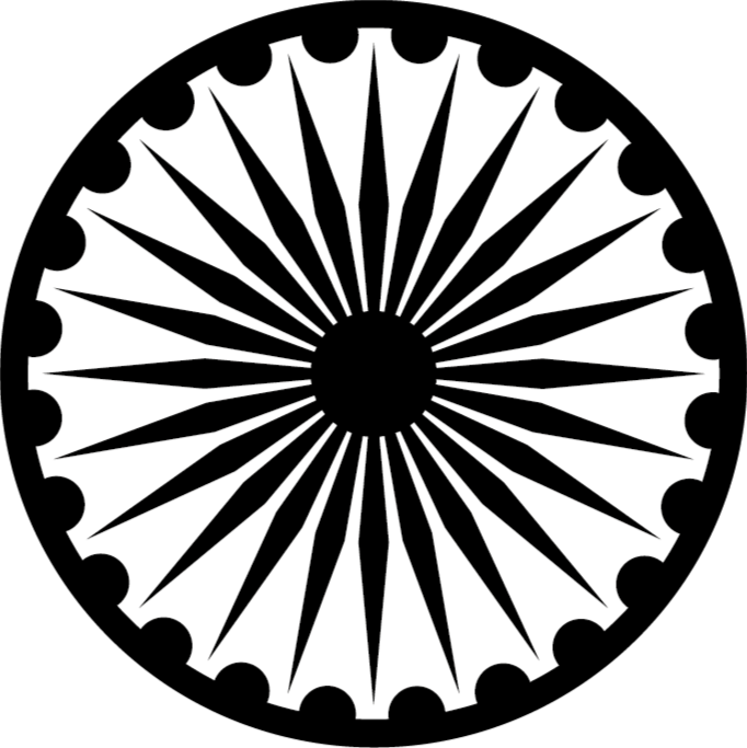 Tappeto vinile moderno mandala monocromatico - TenStickers