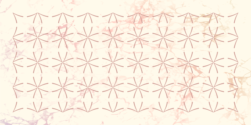 Tappeto in vinile soggiorno motivo geometrico a stella - TenStickers