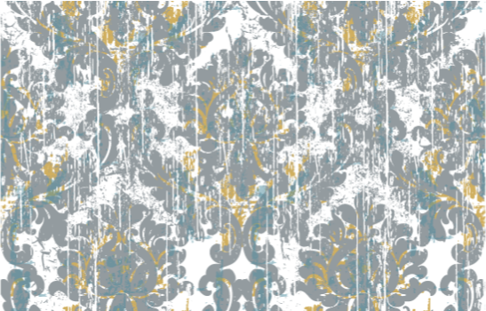 Tappeto vinile mosaico composizione astratta del mosaico - TenStickers