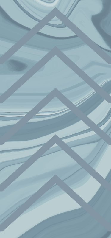 Tappeto vinile effetto marmo eleganti onde blu - TenStickers