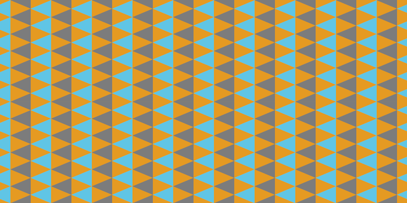 Tappeto vinile geometrico composizione triangolare - TenStickers