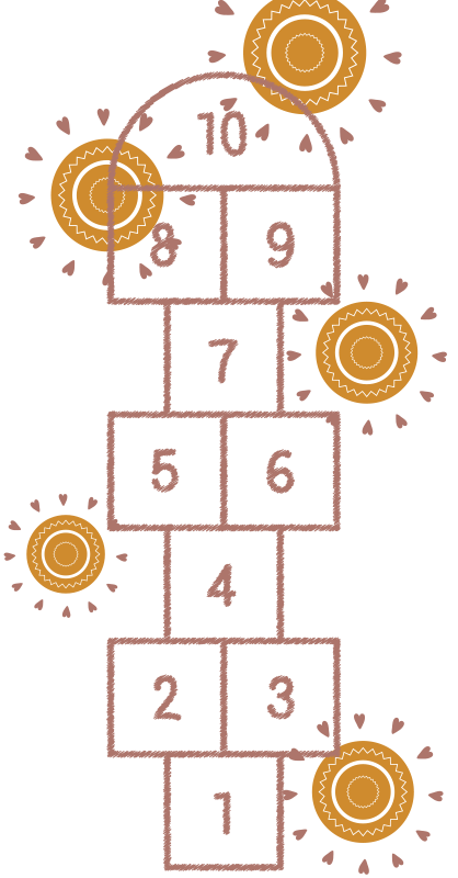 Tappeto vinile giochi parco giochi della campana - TenStickers