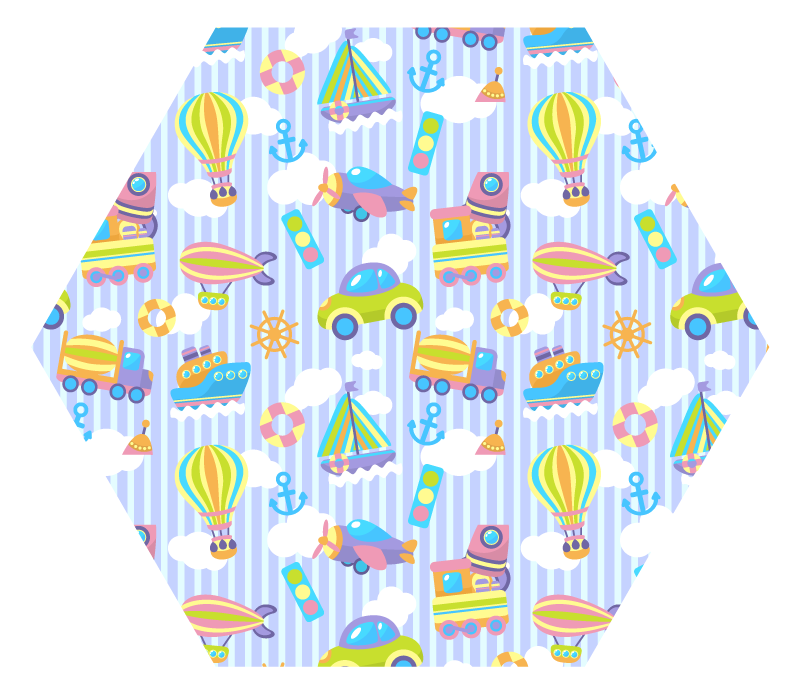 Tappeto vinile per bambini immagini infantili - TenStickers
