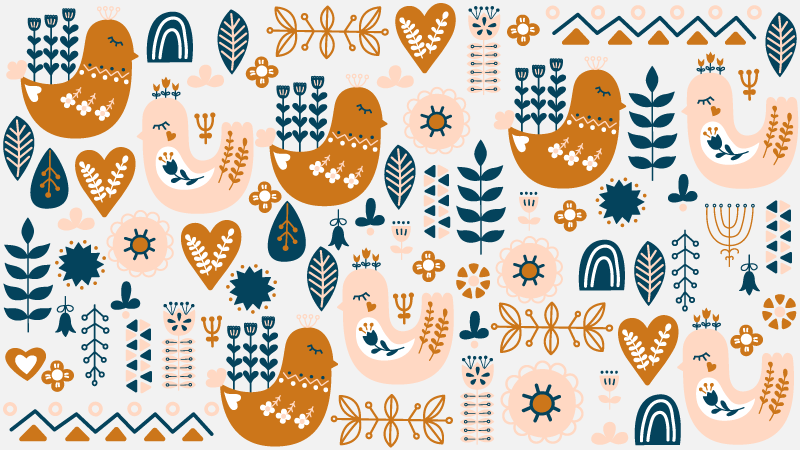 Tappeto vinile per bambini motivi giocosi per la nursery - TenStickers