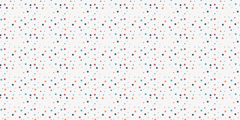 Tappeto vinile per bambini divertimento a pois - TenStickers