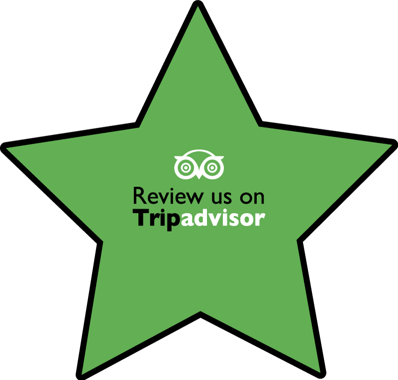 Tappeto vinile frase lasciaci una recensione su tripadvisor - TenStickers