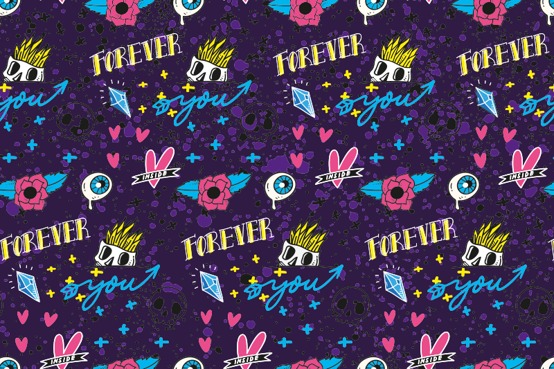 Tappeto vinile per bambini per sempre tu progetti - TenStickers