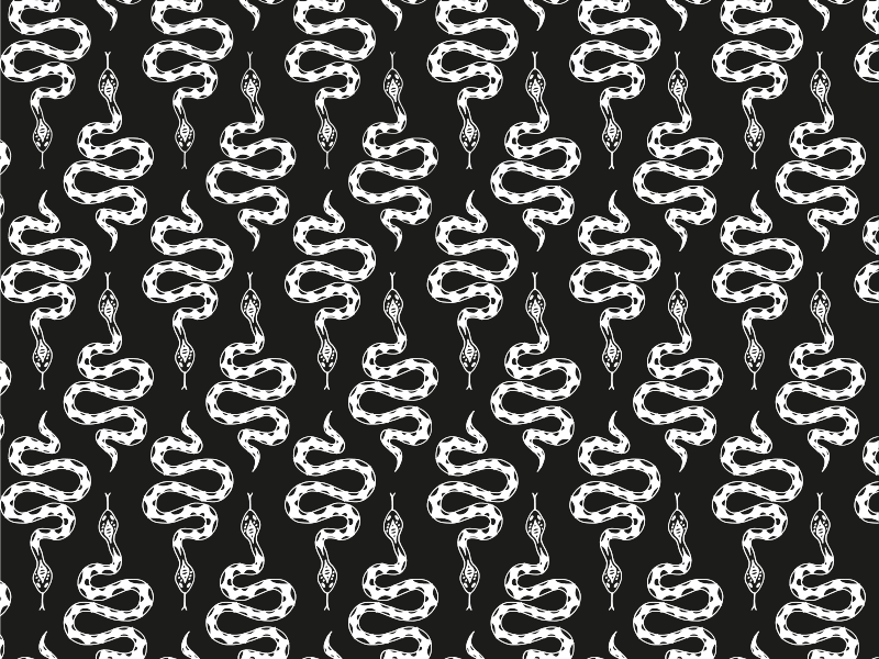 Tappeto vinile animali elegante motivo a serpente - TenStickers