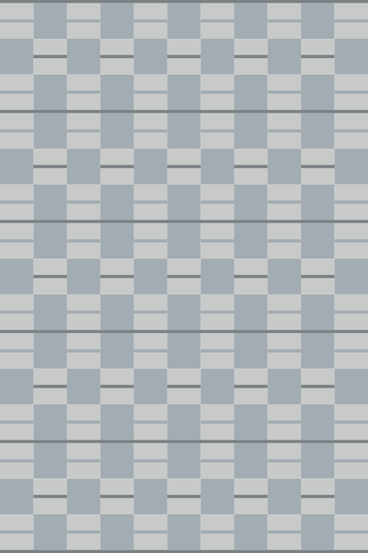 Tappeto in vinile soggiorno quadrati grigi a motivi - TenStickers