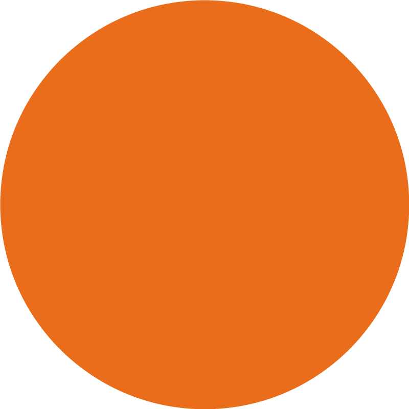 Tappeto vinile arancione calde tonalità della terra - TenStickers