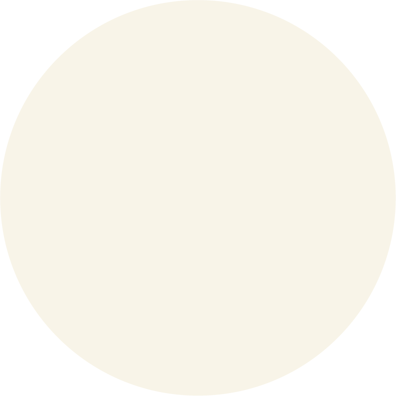 Tappeto vinile rotondo crema morbida - TenStickers