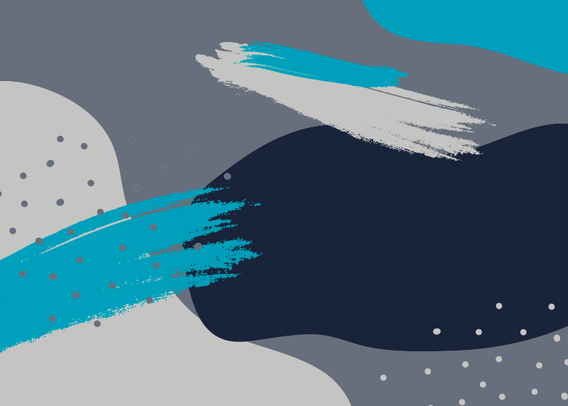 Tappeto vinile moderno motivo a schizzi astratti - TenStickers