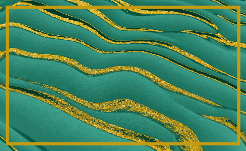 Tappeto vinile effetto marmo motivo ondulato astratto - TenStickers