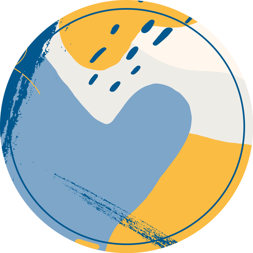 Tappeto vinile effetto pietra arte circolare - TenStickers