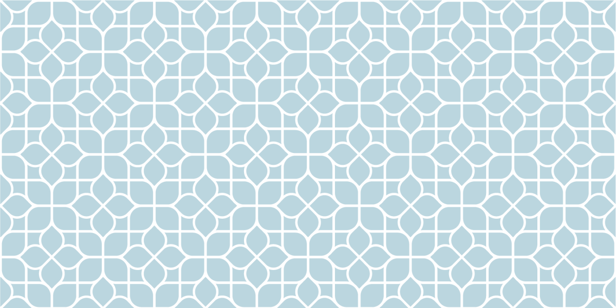 Tappeto vinile geometrico elementi bianchi e grigi - TenStickers