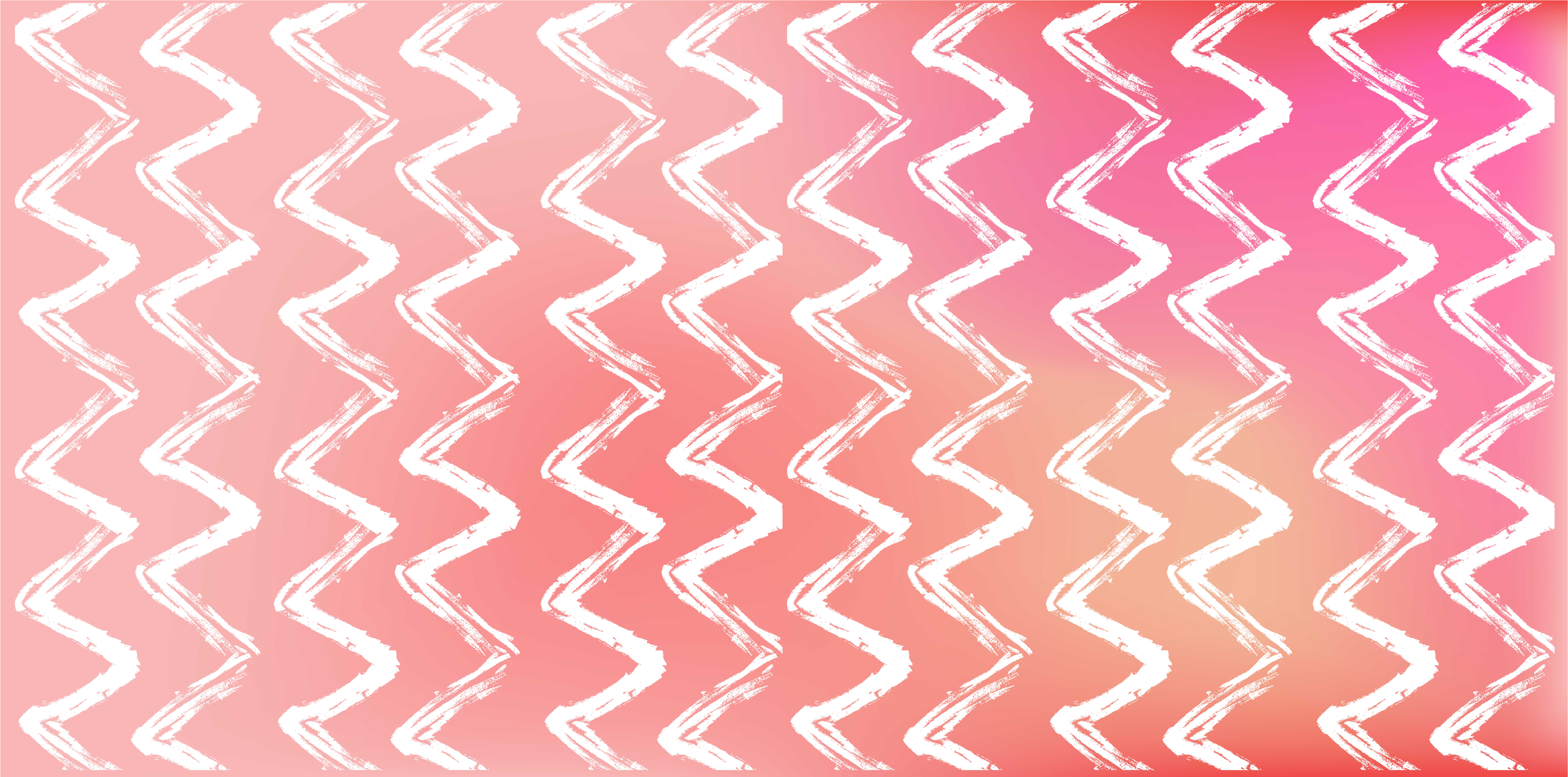 Tappeto vinile geometrico disposizione a zigzag - TenStickers