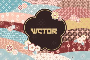 Tappeto vinile con nome modello colorato - TenStickers