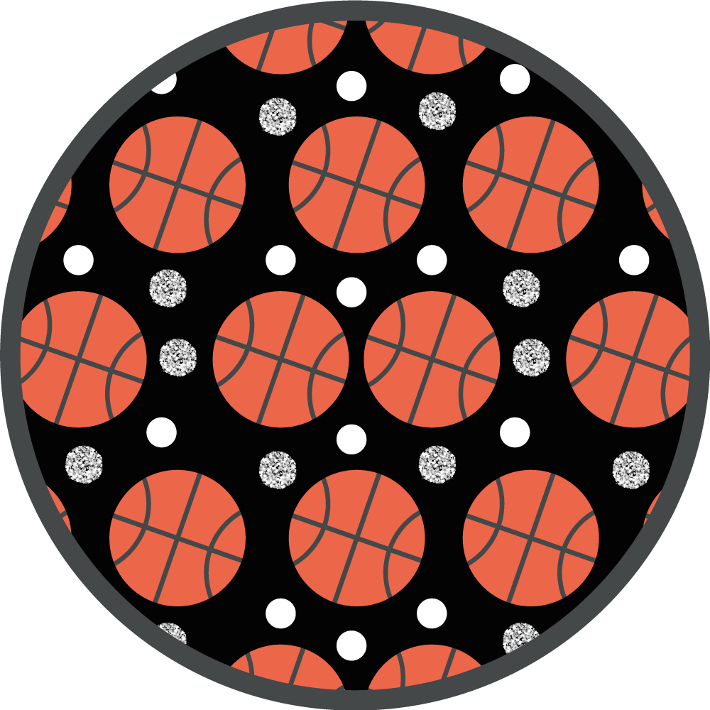 Tappeto vinile giochi palloni da basket - TenStickers