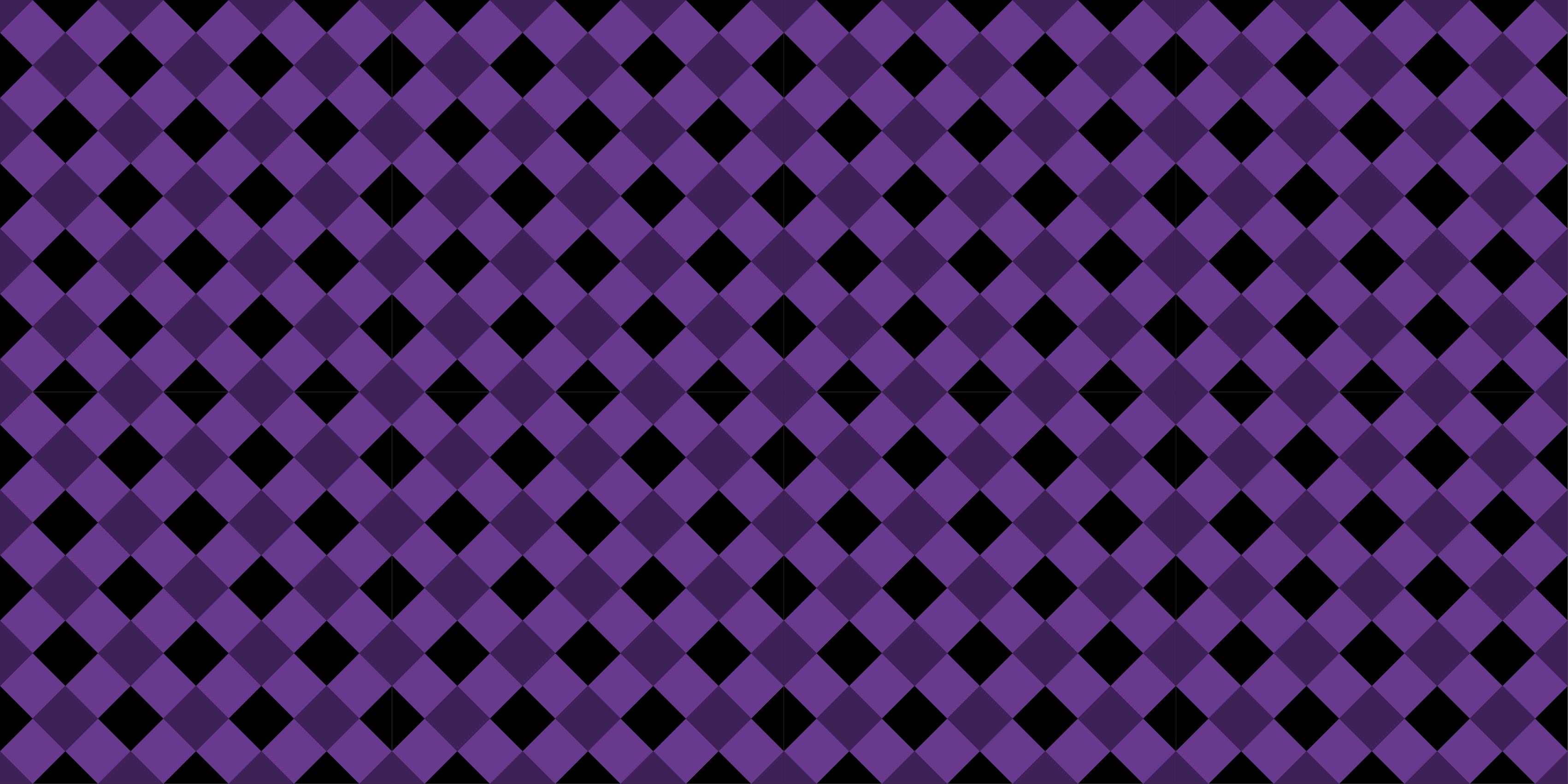 Tappeto vinile geometrico motivo a scacchi viola - TenStickers