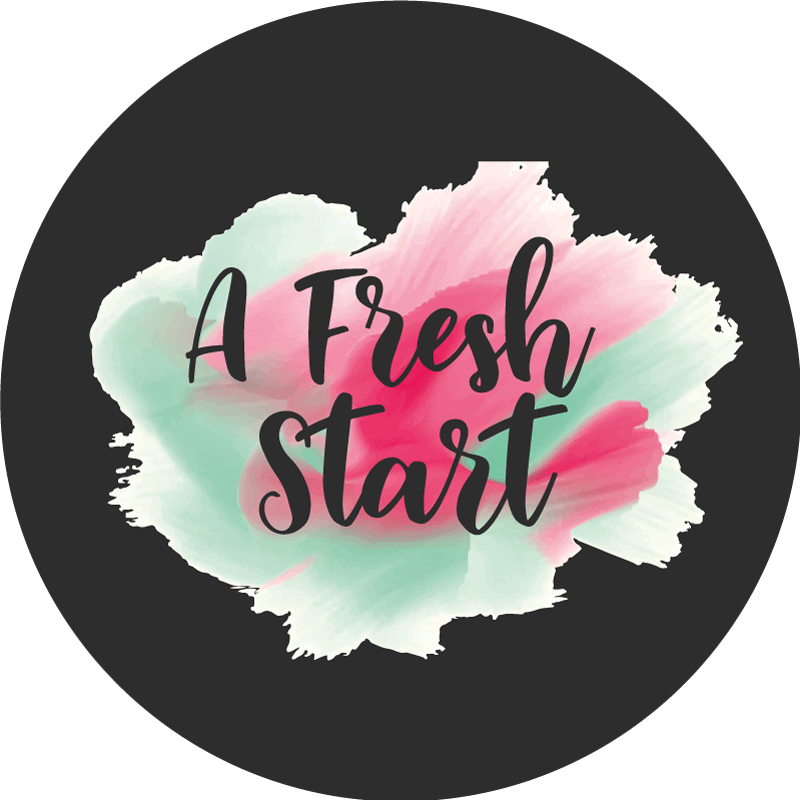 Tappeto vinile frase un nuovo inizio - TenStickers