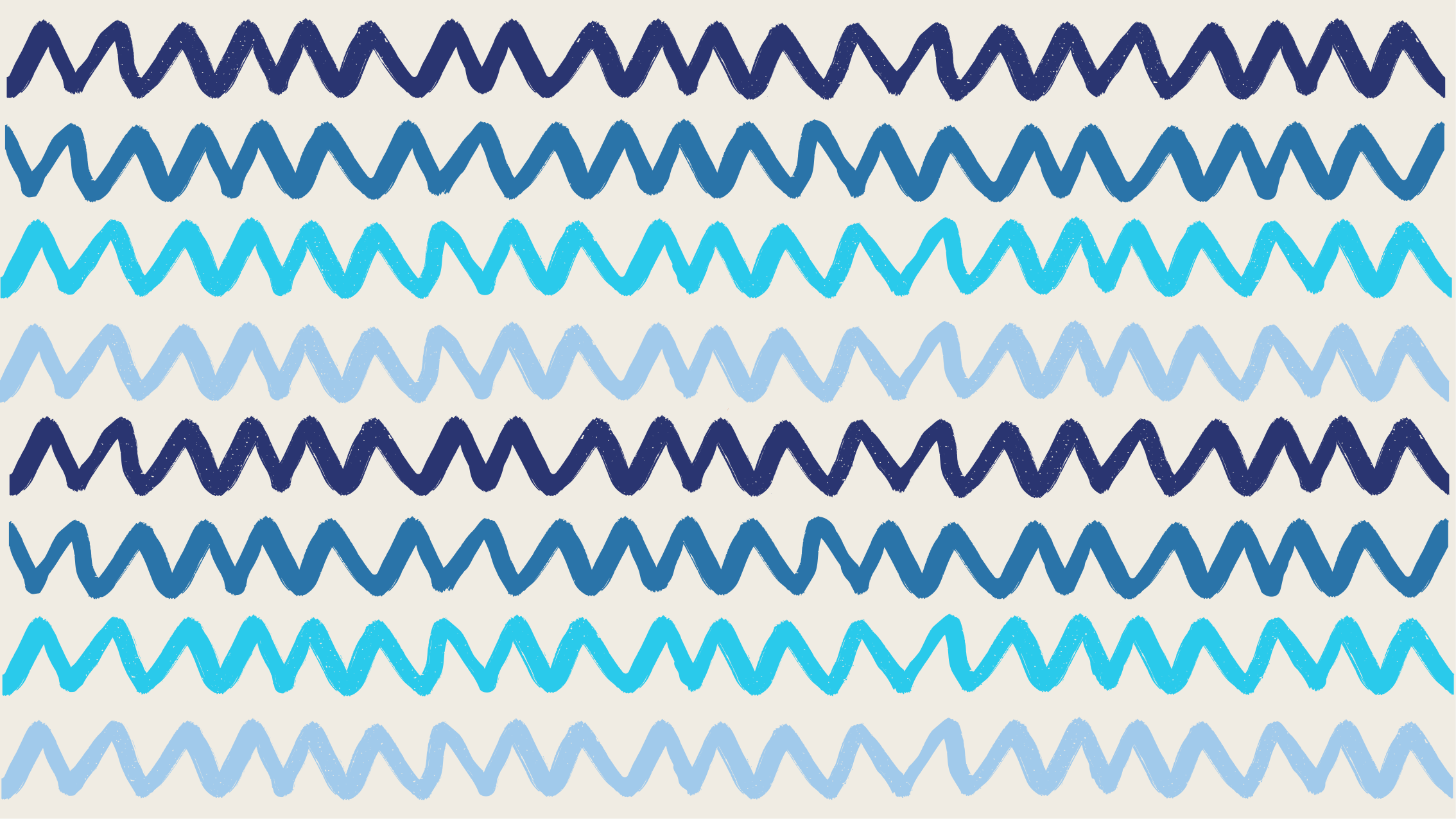 Tappeto vinile bagno motivi a strisce ondulate - TenStickers