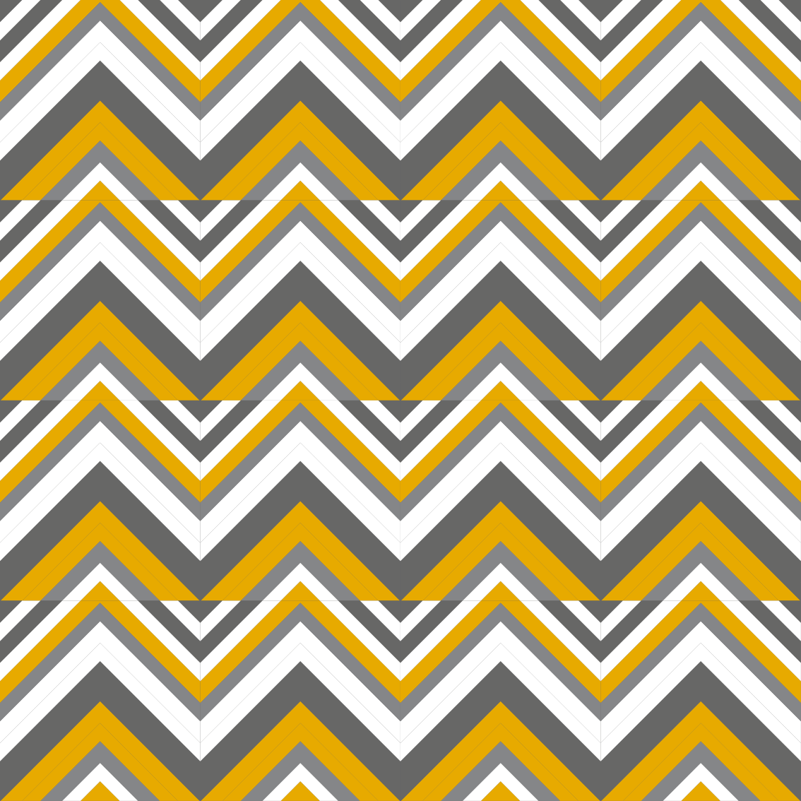 Tappeto vinile geometrico motivo a strisce zigzag - TenStickers