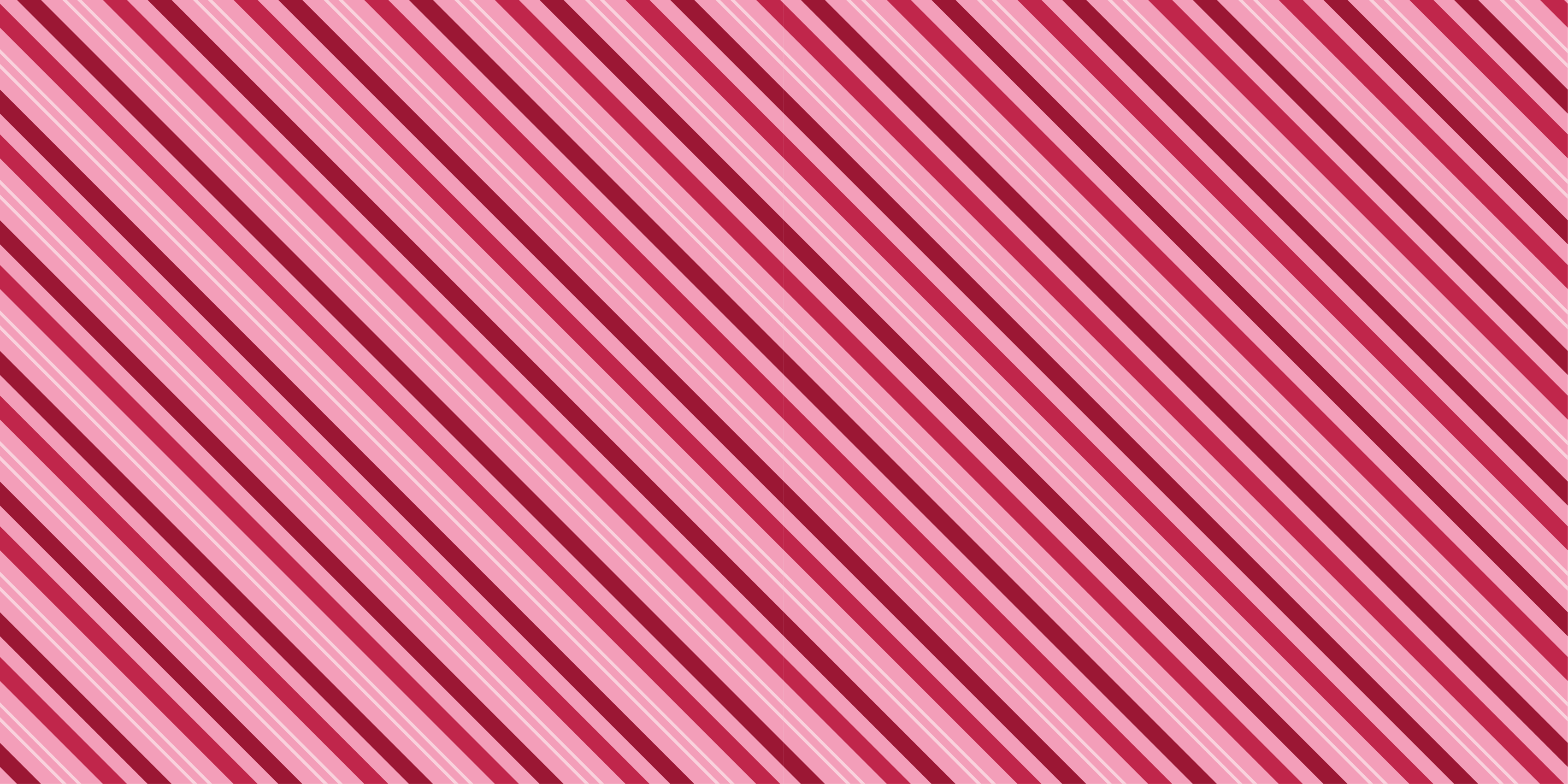 Tappeto vinile strisce motivo a righe rosa - TenStickers