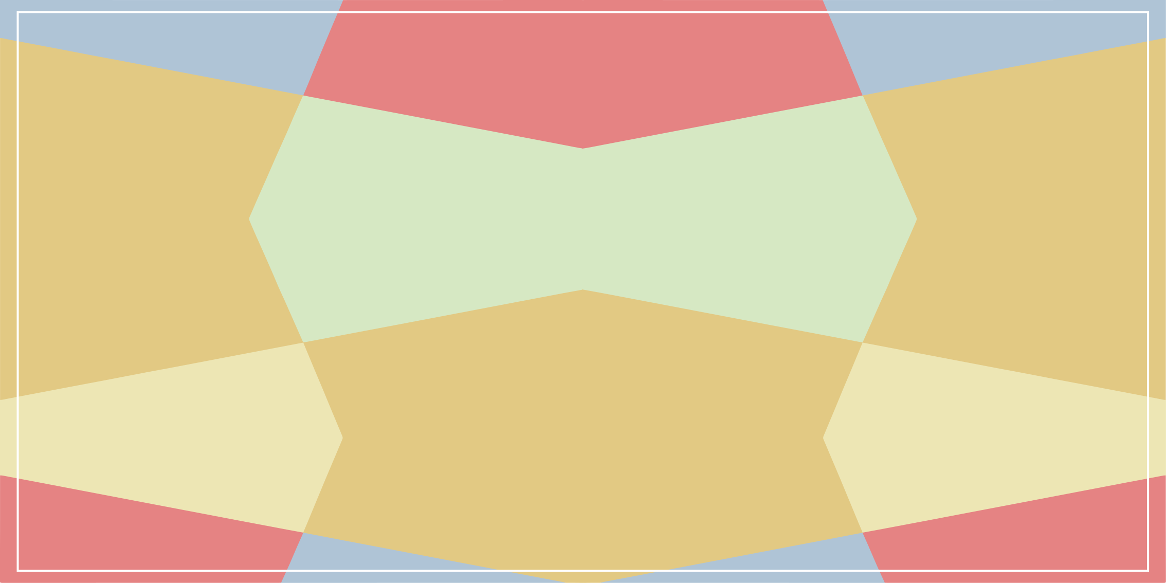 Tappeto vinile geometrico forme poligonali colorate - TenStickers