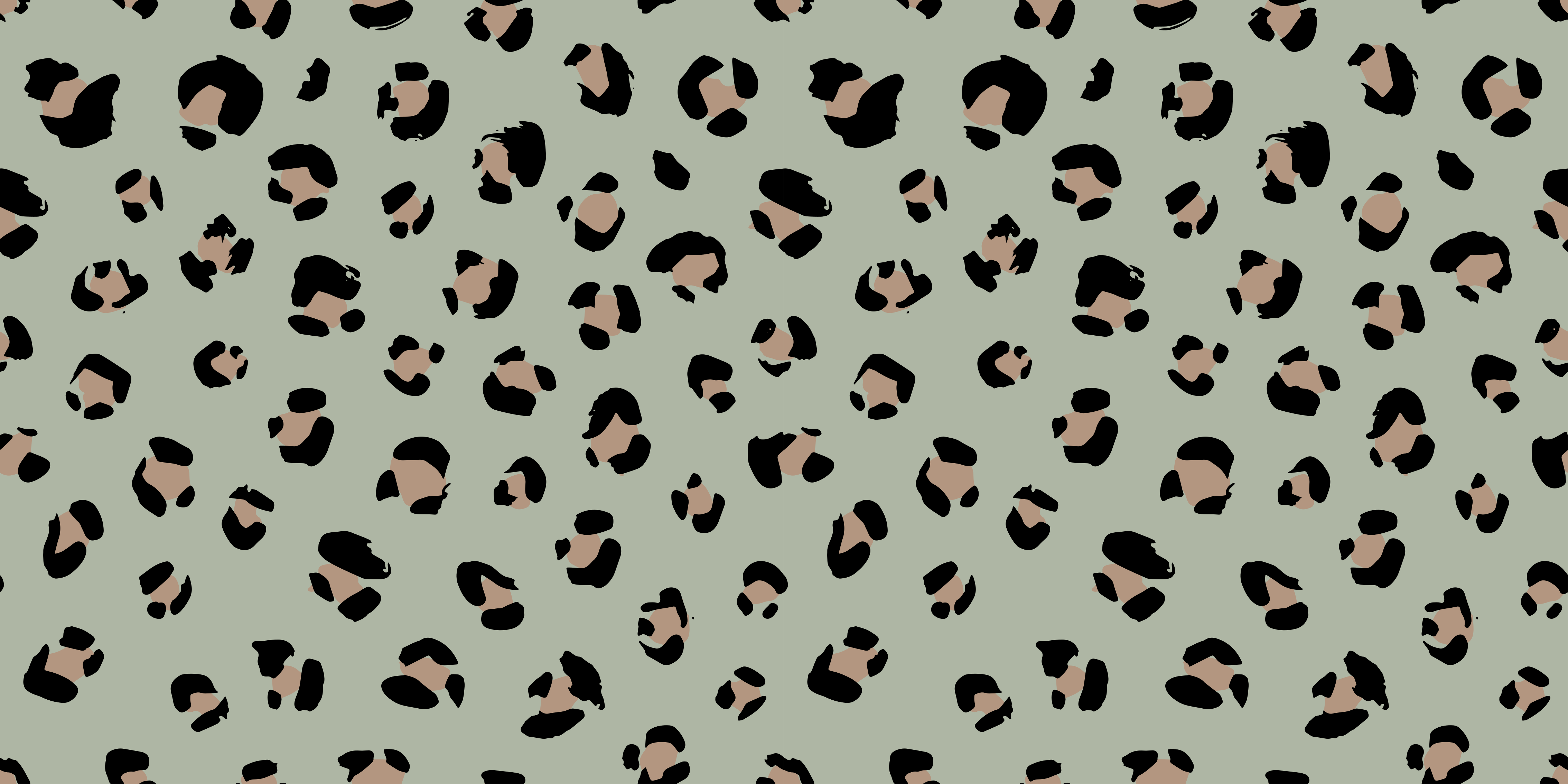 Tappeto vinile stampa animale motivo leopardato - TenStickers