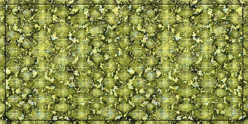 Tappeto vinile stampa animale pelle di rettile verde - TenStickers