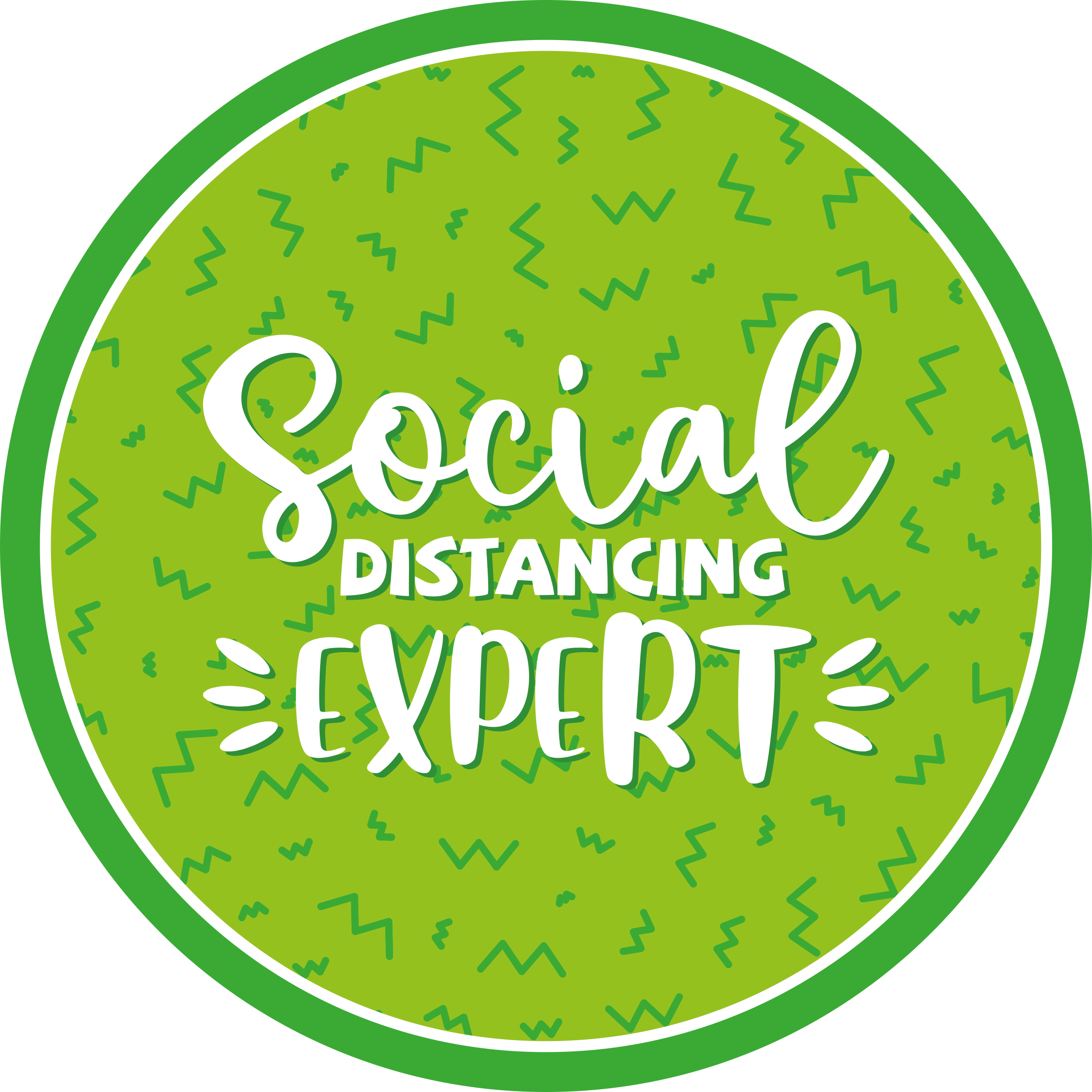 Tappeto vinile mappamondo esperto di distanziamento sociale - TenStickers