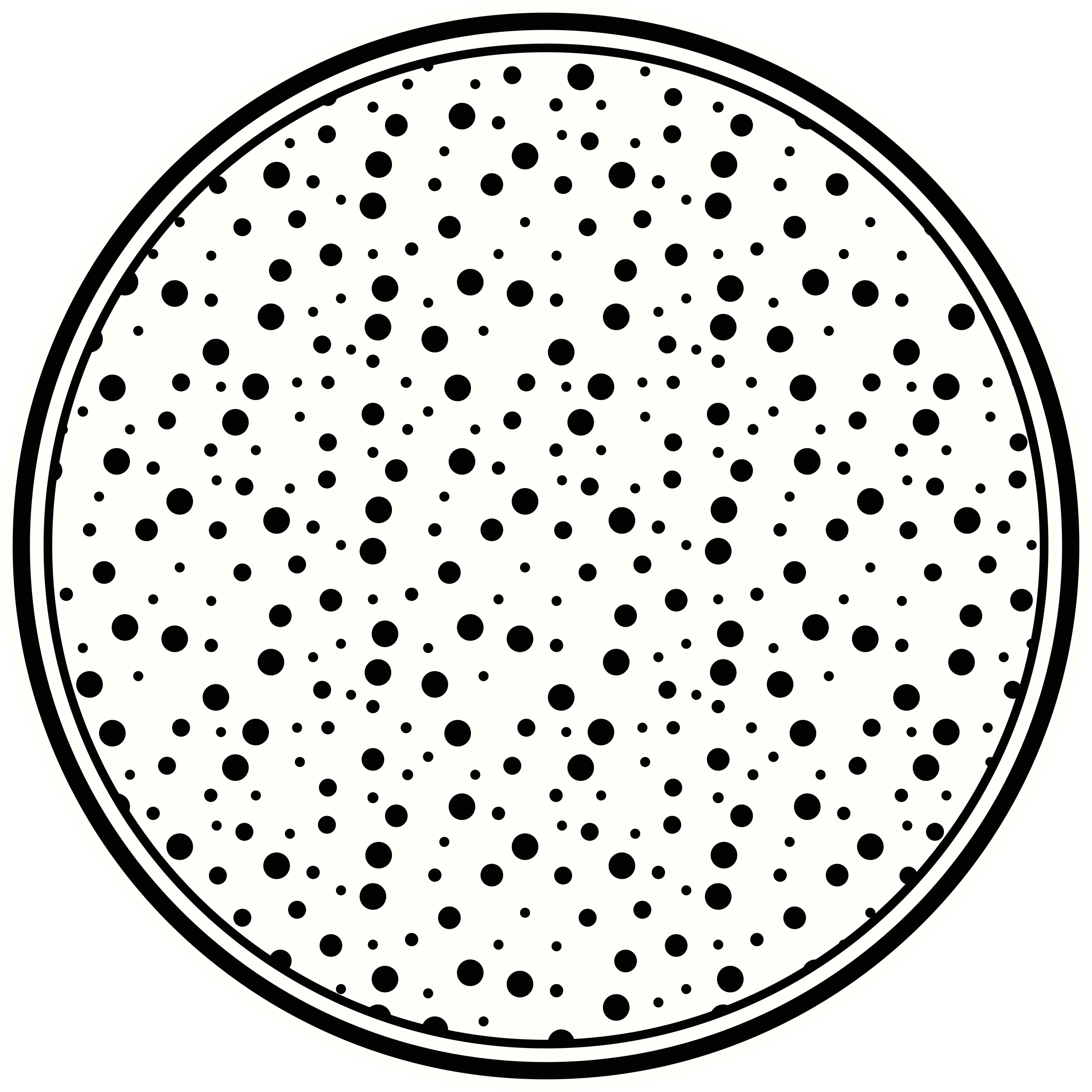 Tappeto vinile minimalista pois neri - TenStickers