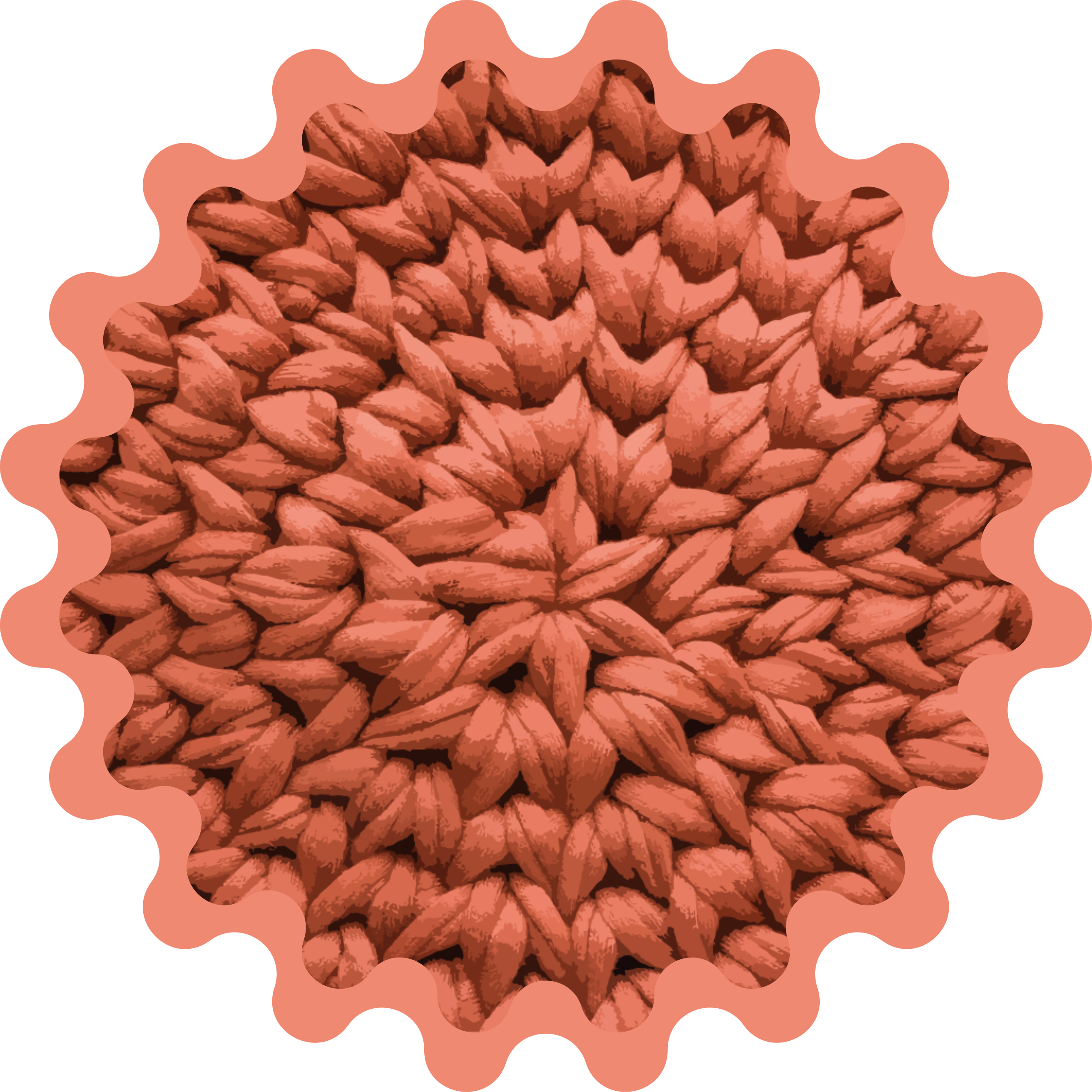 Tappeto vinile natura motivo foglia - TenStickers