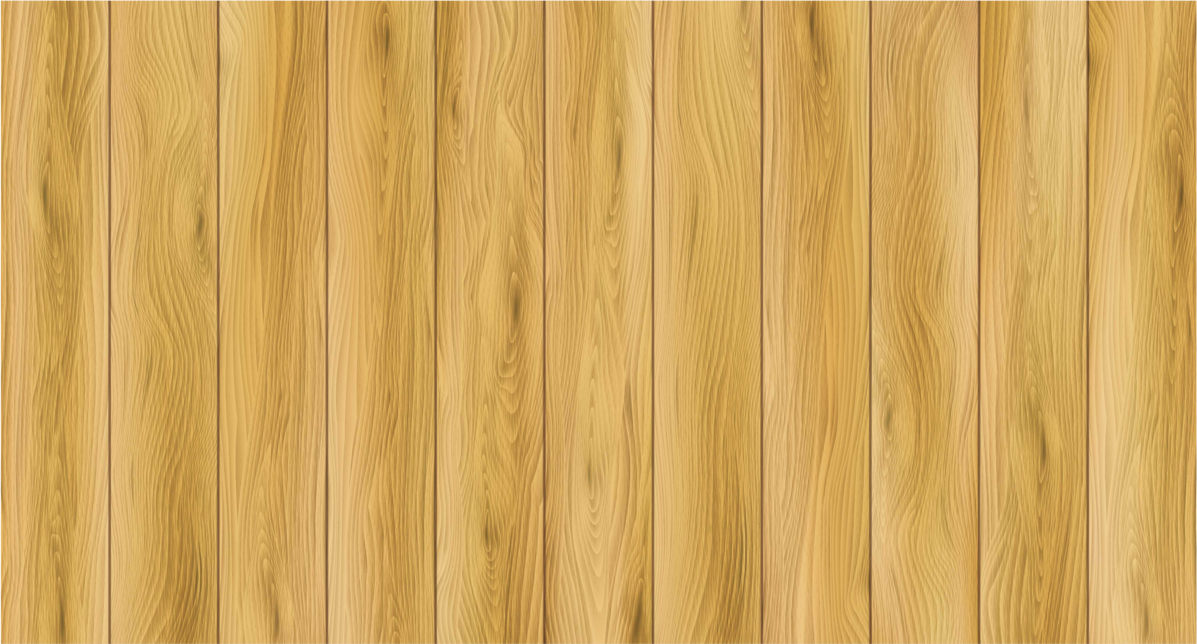 Zerbino pvc assi di legno naturale - TenStickers