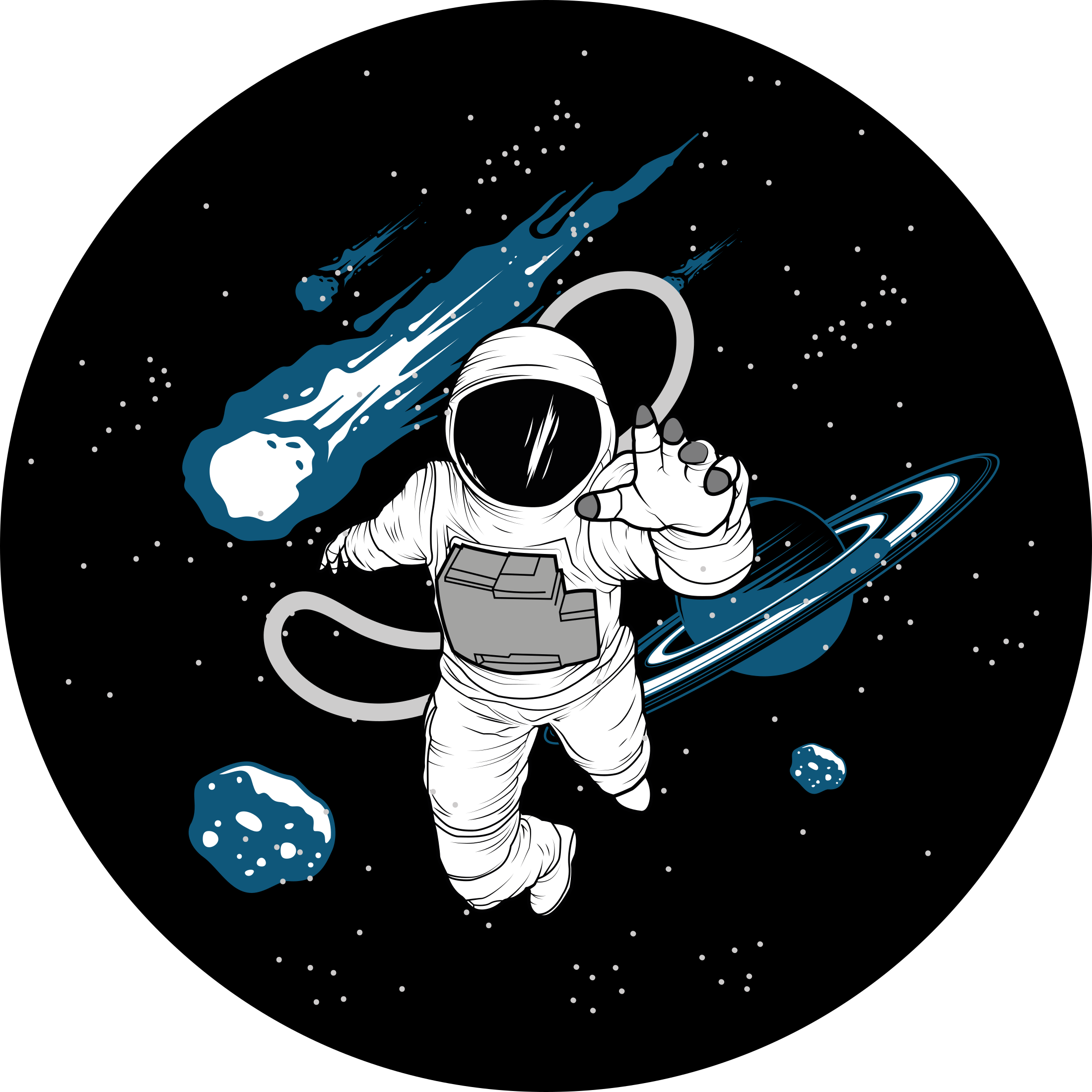 Tappeto vinile strade avventura astrologica - TenStickers