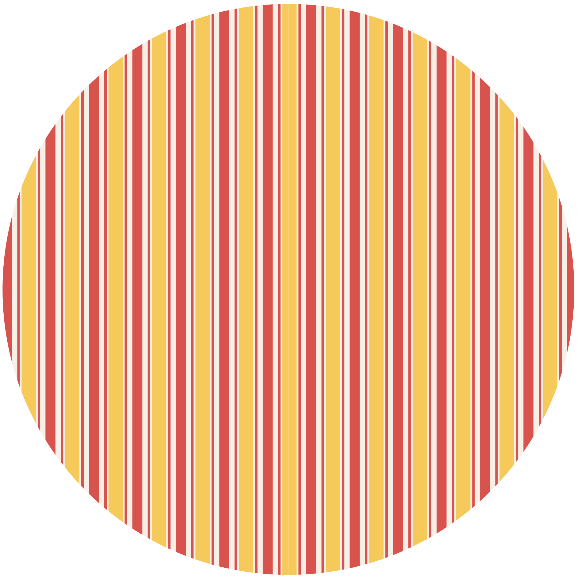 Tappeto vinile strisce giallo e viola - TenStickers