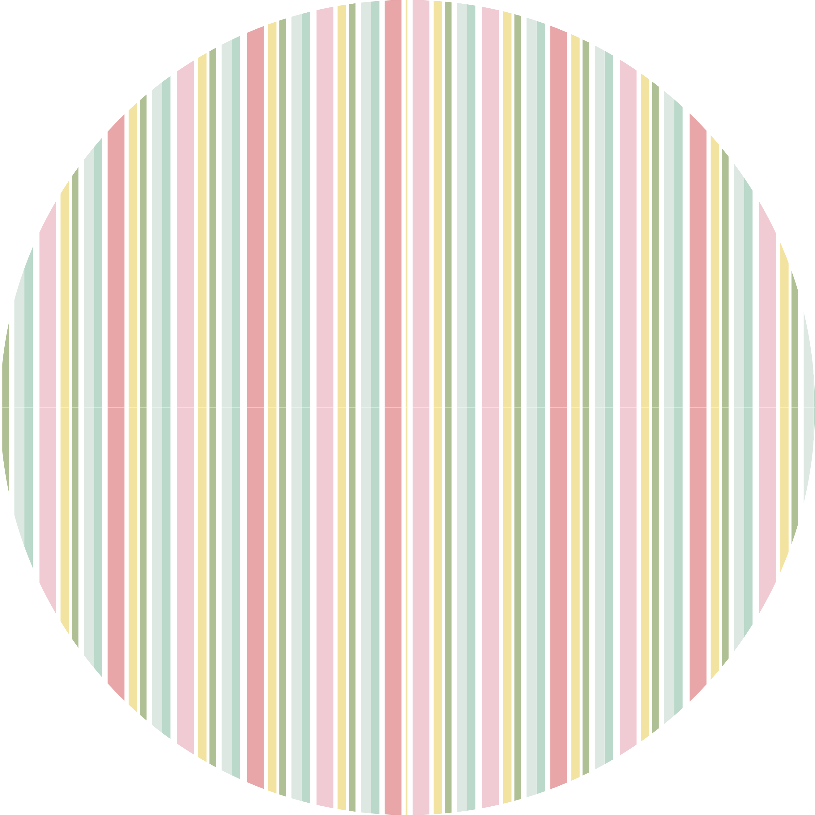 Tappeto vinile strisce disposizione striata vibrante - TenStickers