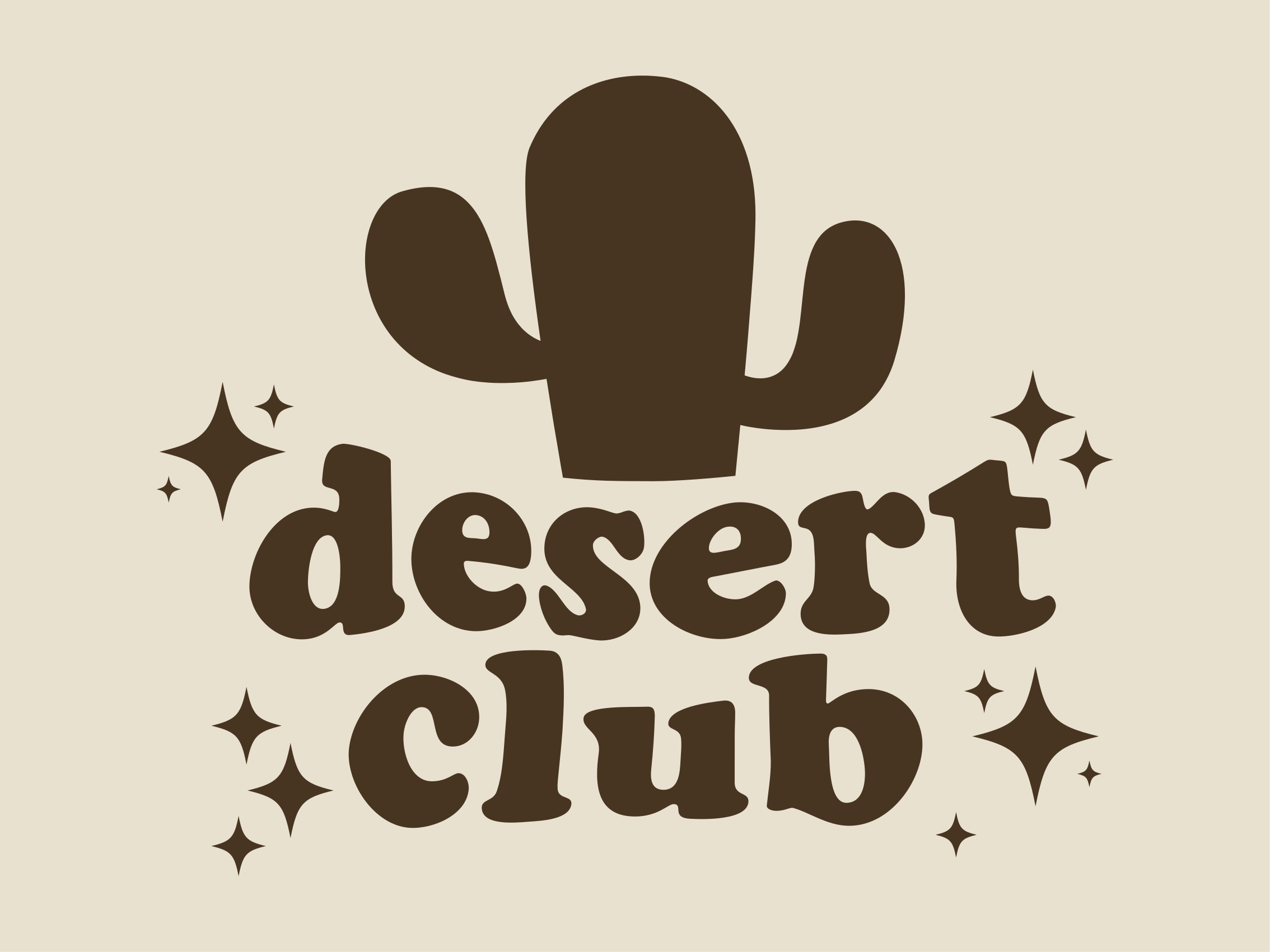 Tappeto vinile frase tema del club del deserto - TenStickers