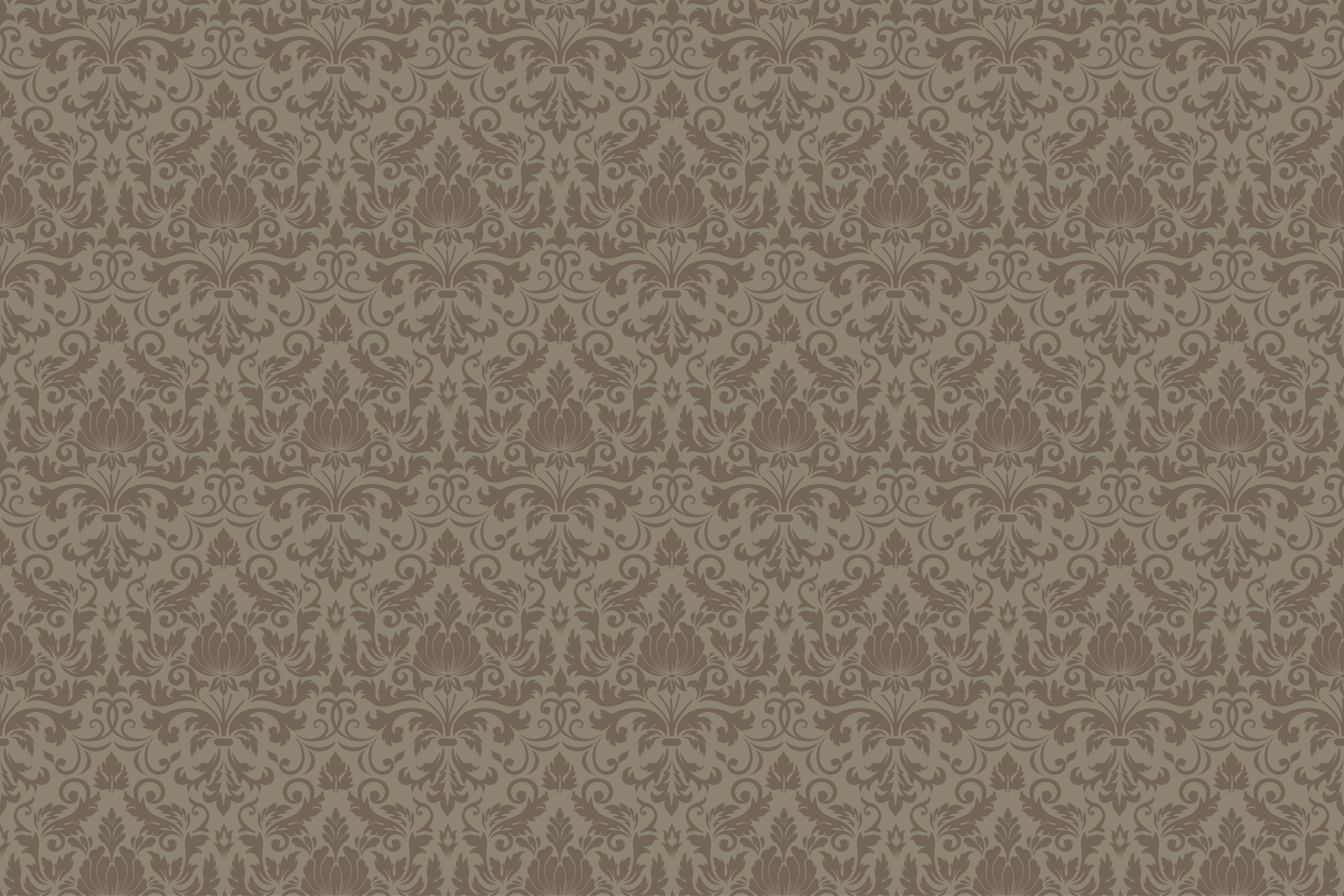 Tappeto in pvc retro/vintage modello barocco elegante - TenStickers