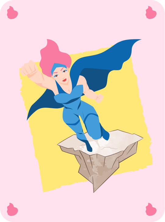 Tappeto vinile per bambini immagini avventura supereroi - TenStickers