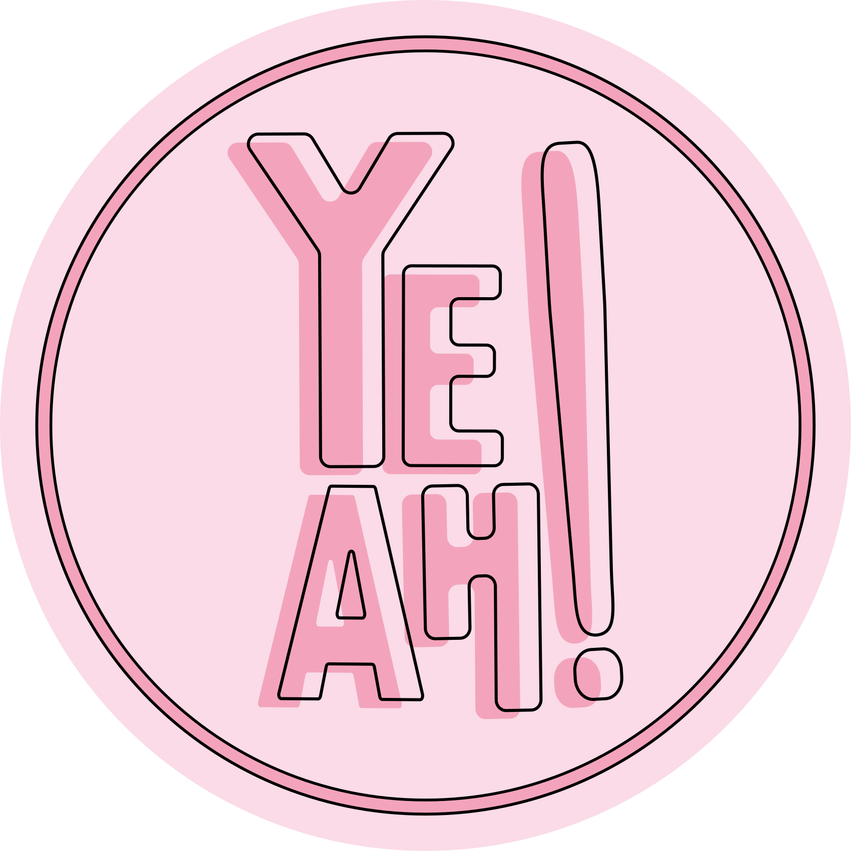 Tappeto vinile frase motivo testuale espressivo - TenStickers