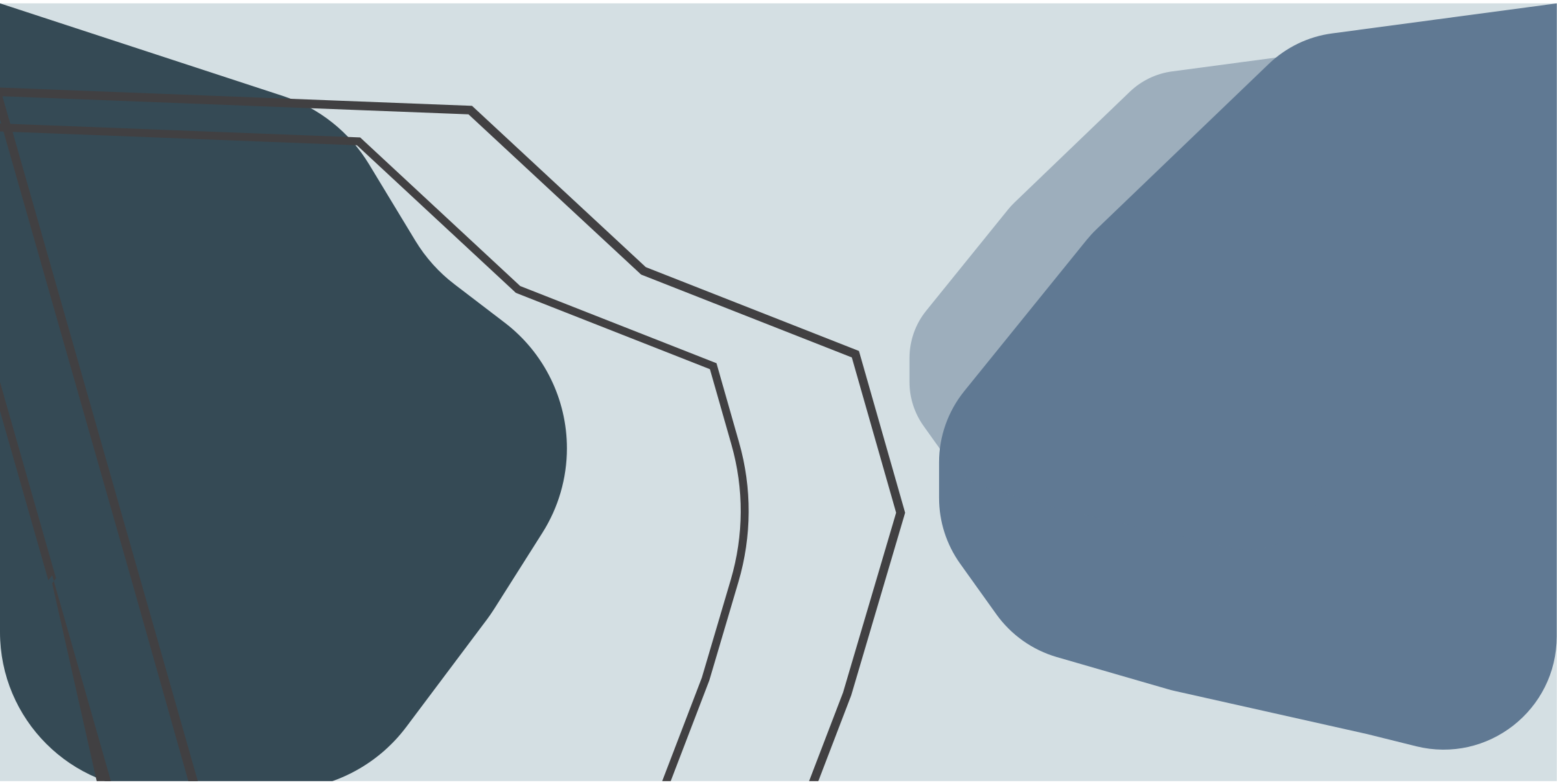 Tappeto vinile geometrico linee di contorno astratte - TenStickers