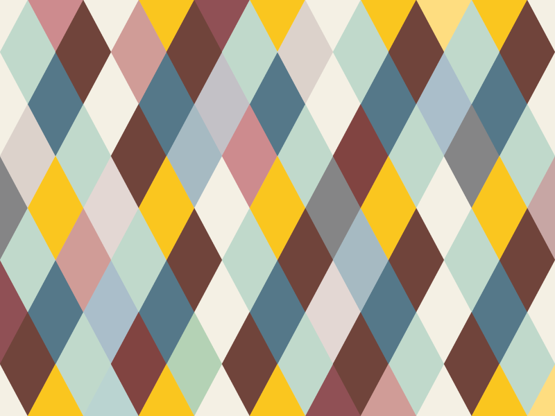 Tappeto in vinile con forme geometriche - TenStickers