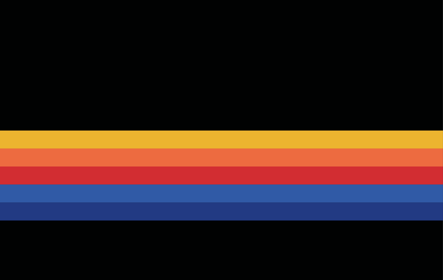 Passatoia in vinile righe minimalist Striped Accent - TenStickers